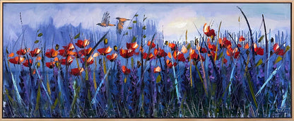 Kırlangıcın Bahar Seferi Yağlı Boya Tablosu