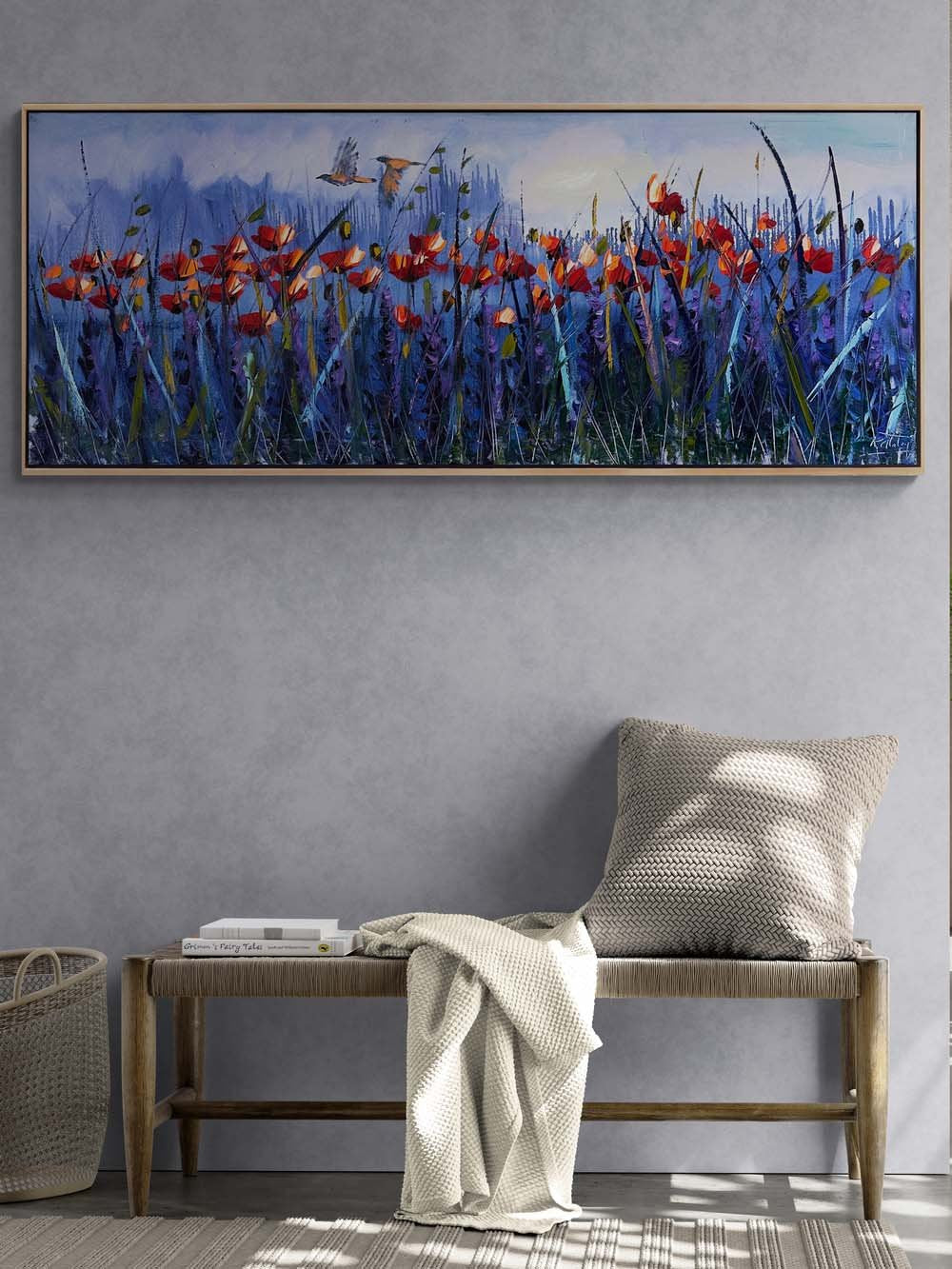 Kırlangıcın Bahar Seferi Yağlı Boya Tablosu