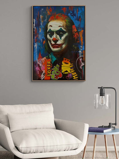 Joker'in İntikamı Yağlı Boya Tablosu