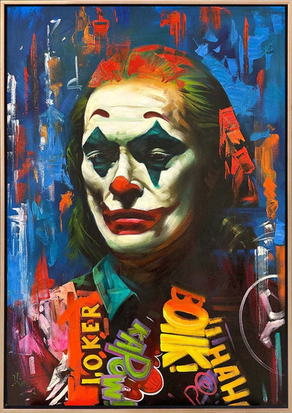 Joker'in İntikamı Yağlı Boya Tablosu