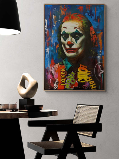 Joker'in İntikamı Yağlı Boya Tablosu
