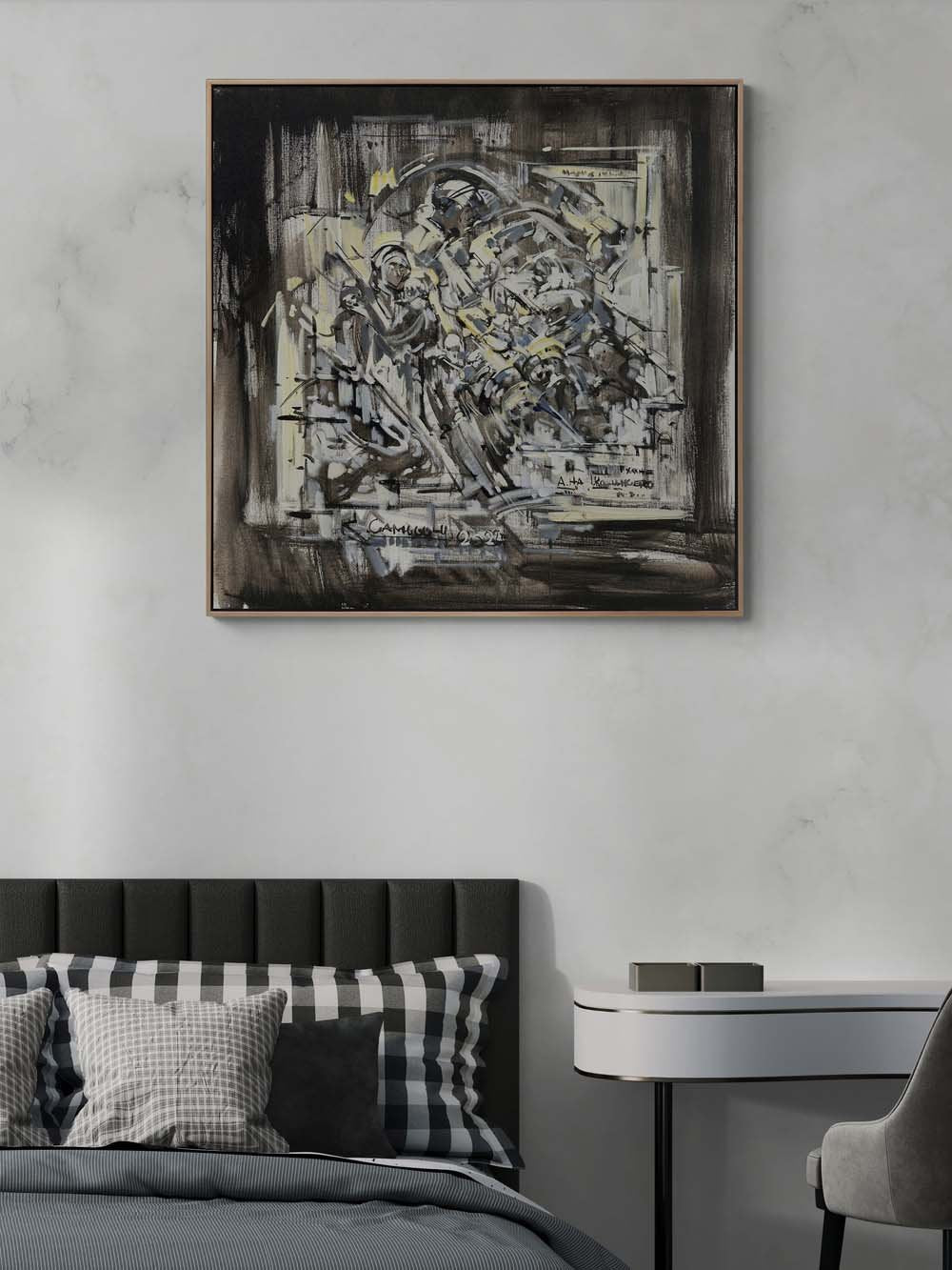 Anıların Gölgeleri Yağlı Boya Tablosu