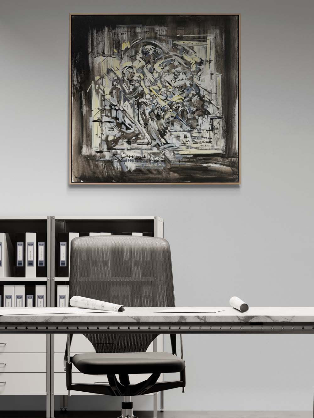 Anıların Gölgeleri Yağlı Boya Tablosu