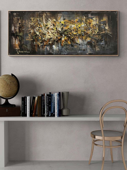 Sonsuz Bir Buluşma Yağlı Boya Tablosu