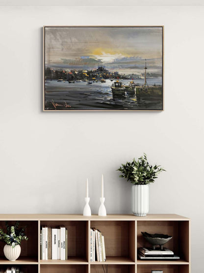 Geçmişten Günümüze Boğaz Yağlı Boya Tablosu