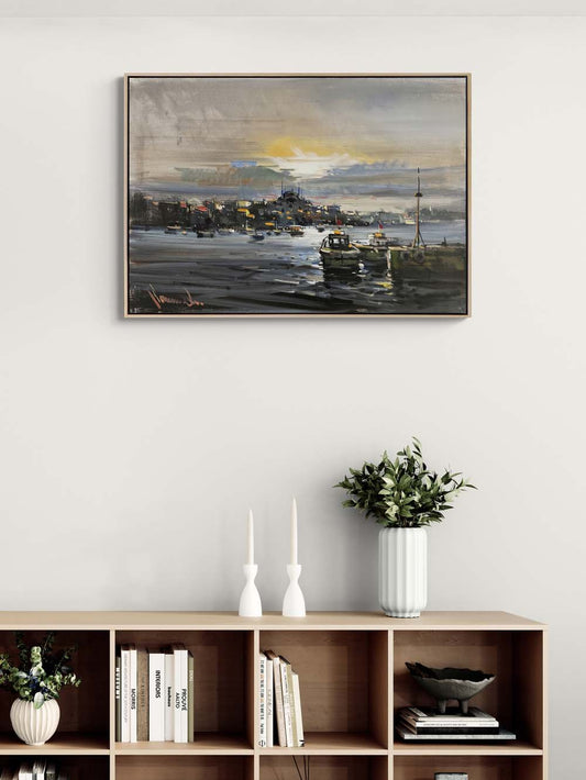 Geçmişten Günümüze Boğaz Yağlı Boya Tablosu