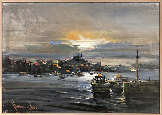 Geçmişten Günümüze Boğaz Yağlı Boya Tablosu