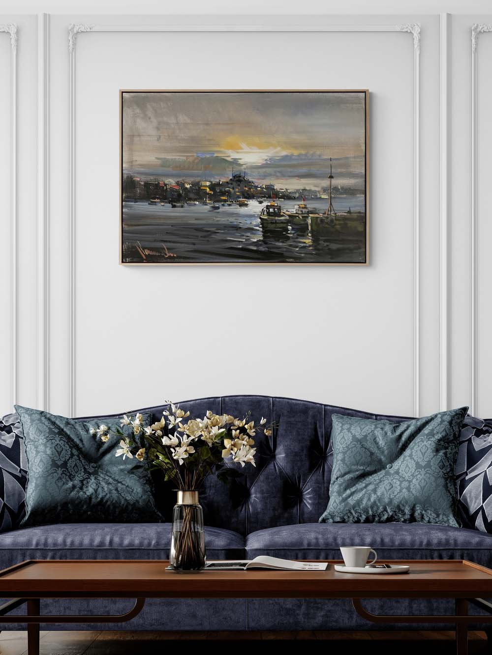 Geçmişten Günümüze Boğaz Yağlı Boya Tablosu