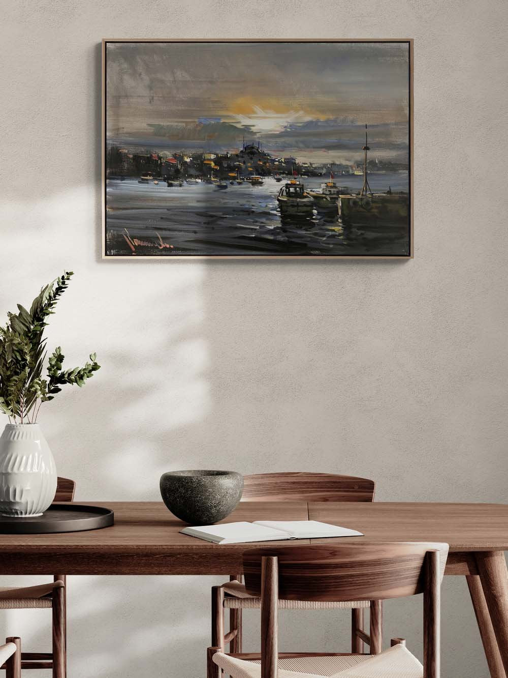 Geçmişten Günümüze Boğaz Yağlı Boya Tablosu