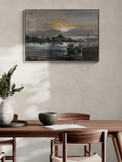 Geçmişten Günümüze Boğaz Yağlı Boya Tablosu