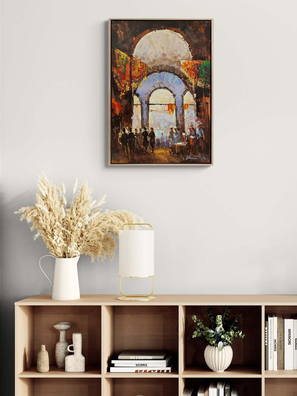 Geçmişin İzleri Yağlı Boya Tablosu