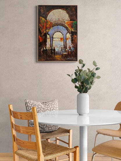 Geçmişin İzleri Yağlı Boya Tablosu