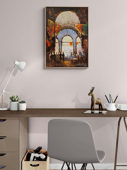 Geçmişin İzleri Yağlı Boya Tablosu