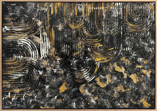 Karmaşık Yansımalar Yağlı Boya Tablosu