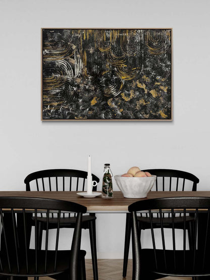 Karmaşık Yansımalar Yağlı Boya Tablosu