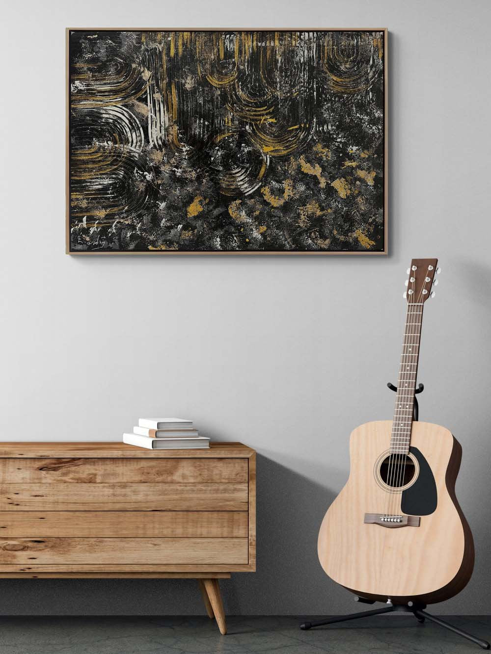 Karmaşık Yansımalar Yağlı Boya Tablosu