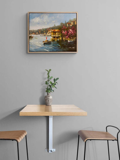 Yalının Huzuru Yağlı Boya Tablosu