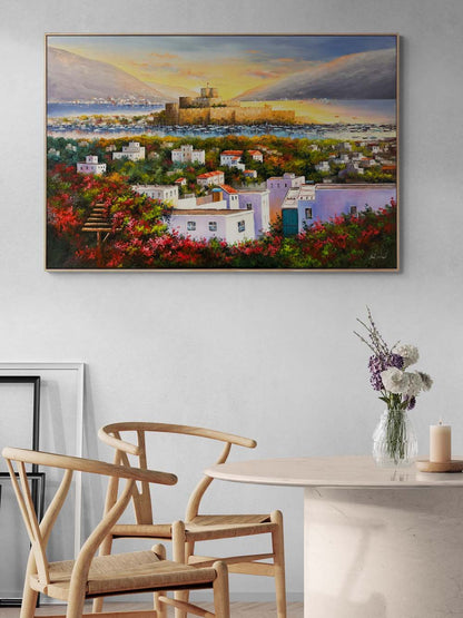 Akdeniz'in Gözdesi Yağlı Boya Tablosu