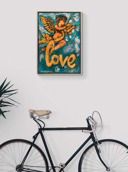 Eros'un Oku Yağlı Boya Tablosu