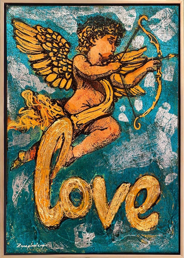 Eros'un Oku Yağlı Boya Tablosu