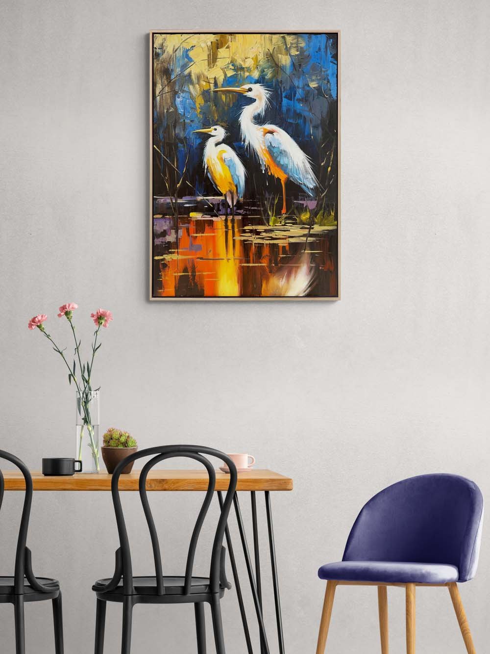 Turnaların Şarkısı Yağlı Boya Tablosu