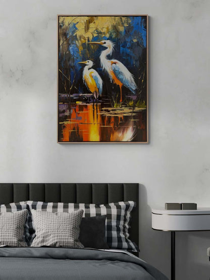 Turnaların Şarkısı Yağlı Boya Tablosu