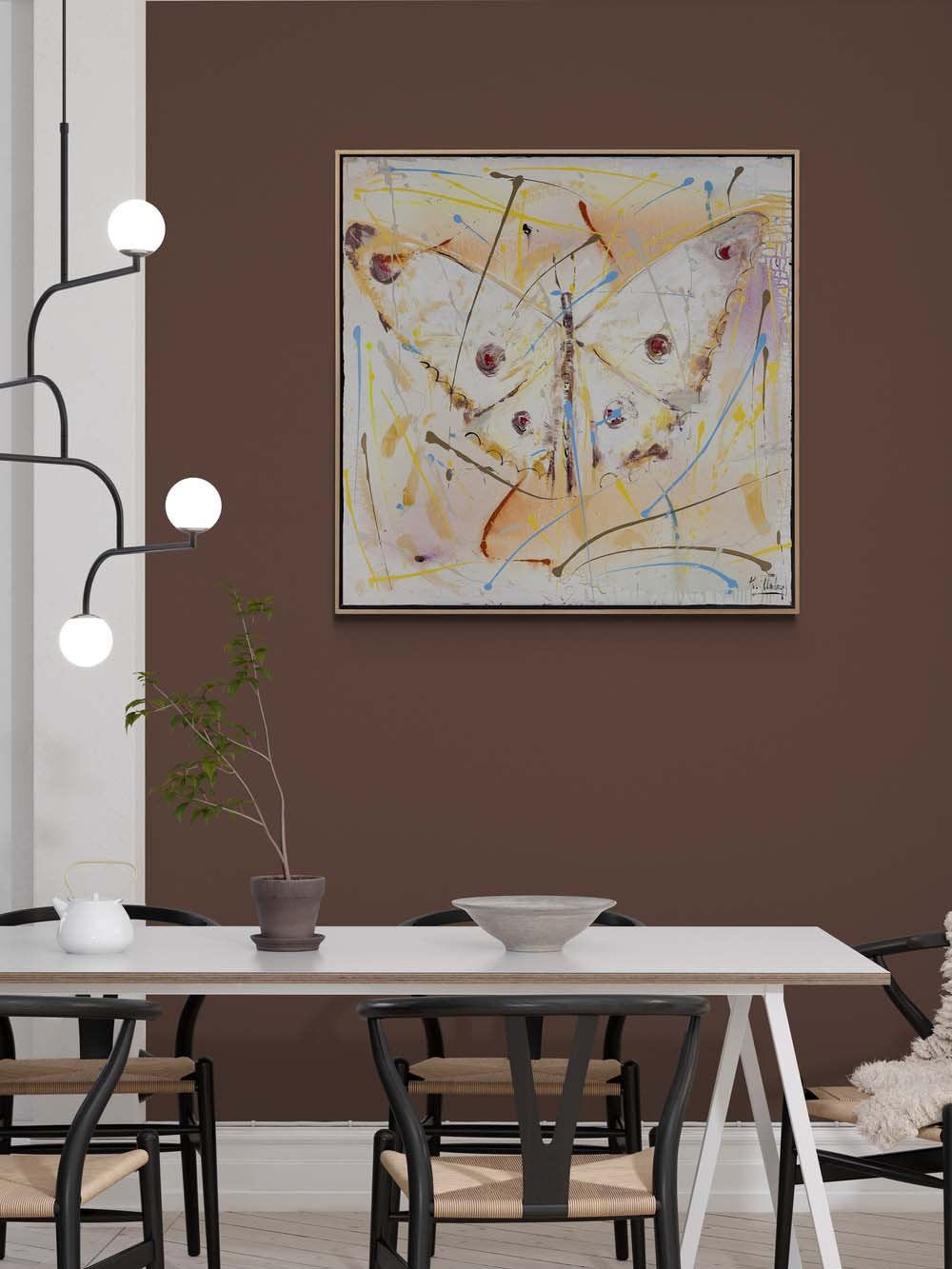 Kanatların Dönüşüm Zamanı Yağlı Boya Tablosu