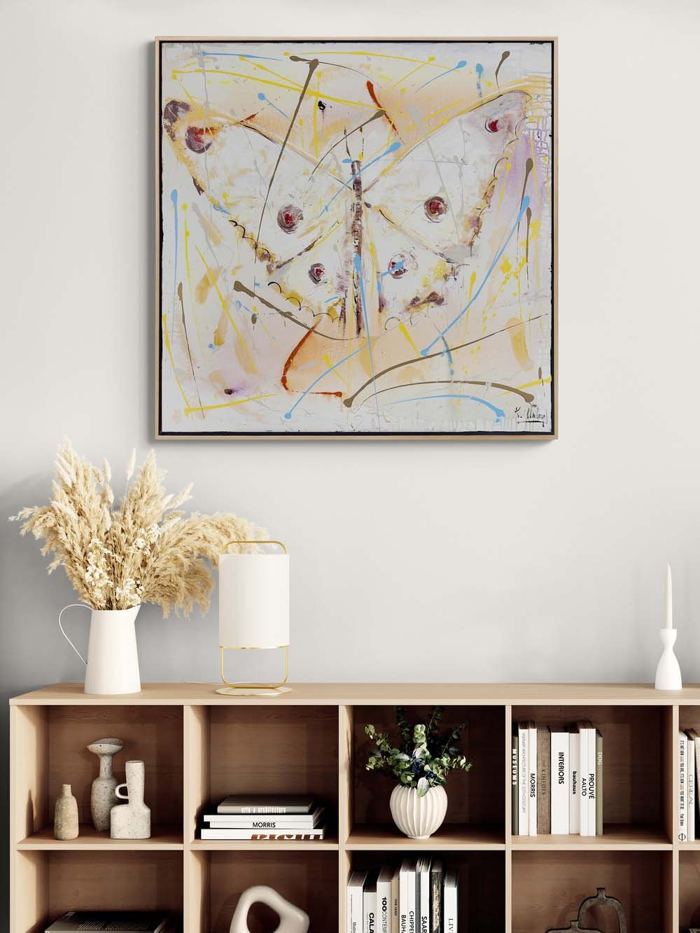 Kanatların Dönüşüm Zamanı Yağlı Boya Tablosu