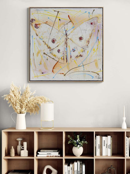 Kanatların Dönüşüm Zamanı Yağlı Boya Tablosu