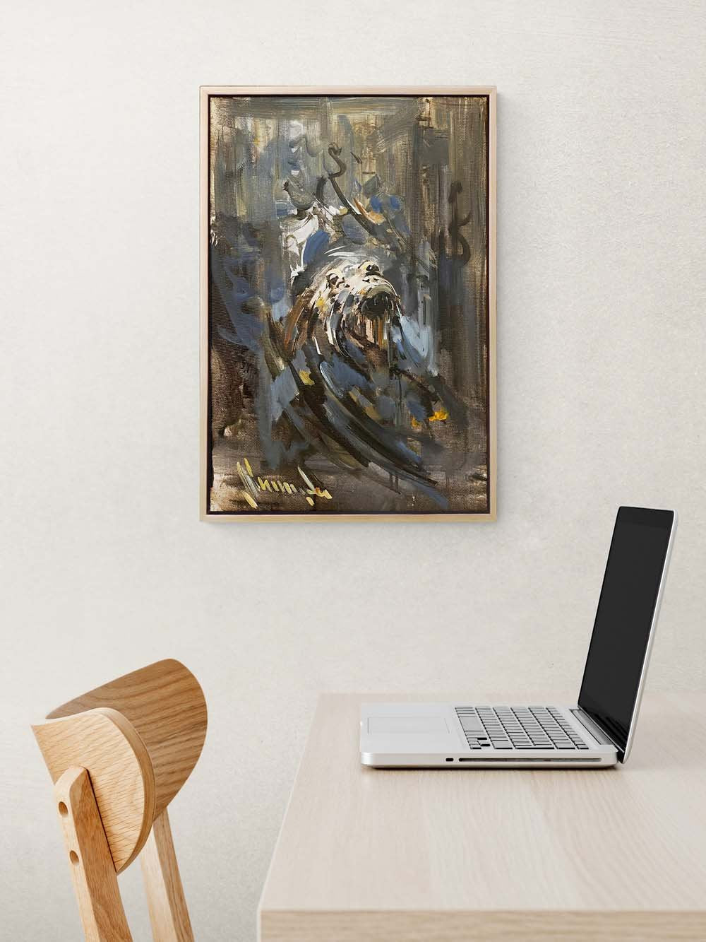 Gece Avcısı Yağlı Boya Tablosu