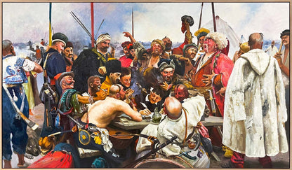 Zaporojya Kazakları Yağlı Boya Tablosu