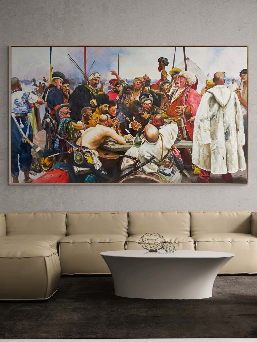 Zaporojya Kazakları Yağlı Boya Tablosu