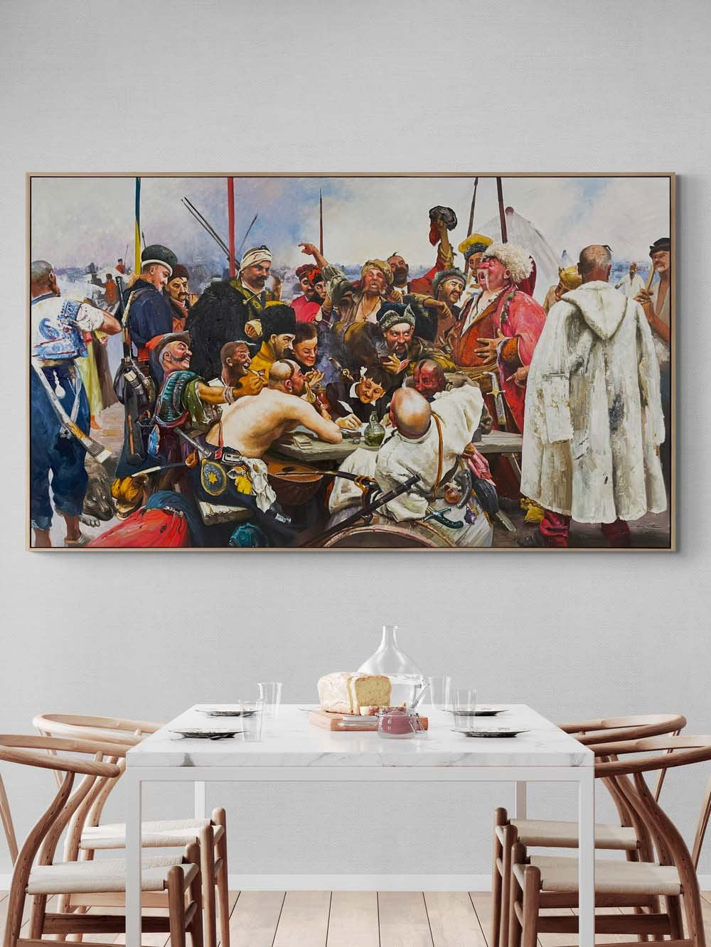 Zaporojya Kazakları Yağlı Boya Tablosu