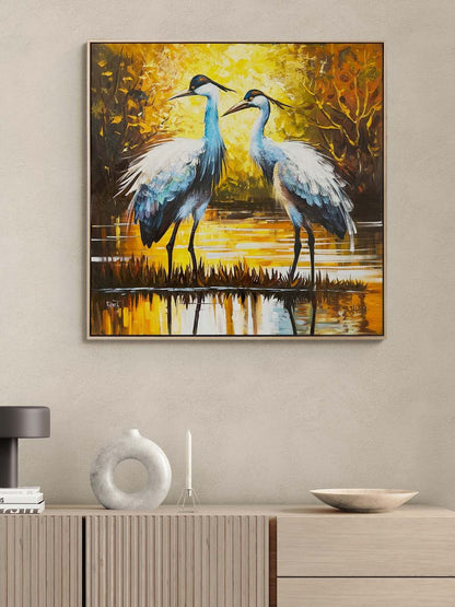 Turnaların Yolculuğu Yağlı Boya Tablosu