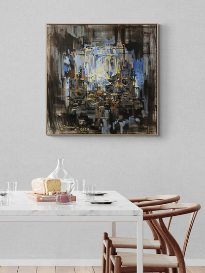 Sonsuzluğun İzleri Yağlı Boya Tablosu