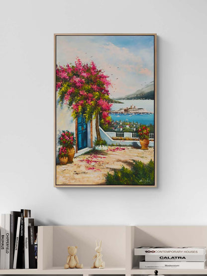 Ege'nin İncisi Bodrum Yağlı Boya Tablosu