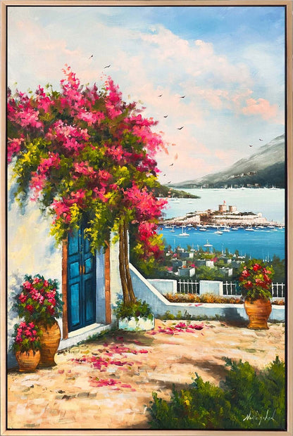 Ege'nin İncisi Bodrum Yağlı Boya Tablosu