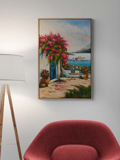 Ege'nin İncisi Bodrum Yağlı Boya Tablosu