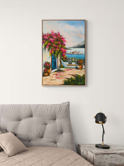 Ege'nin İncisi Bodrum Yağlı Boya Tablosu