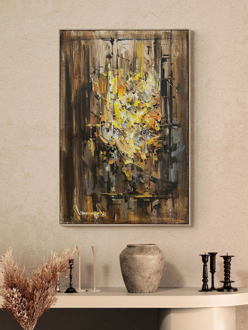 Frekanslar Arasında Yağlı Boya Tablosu