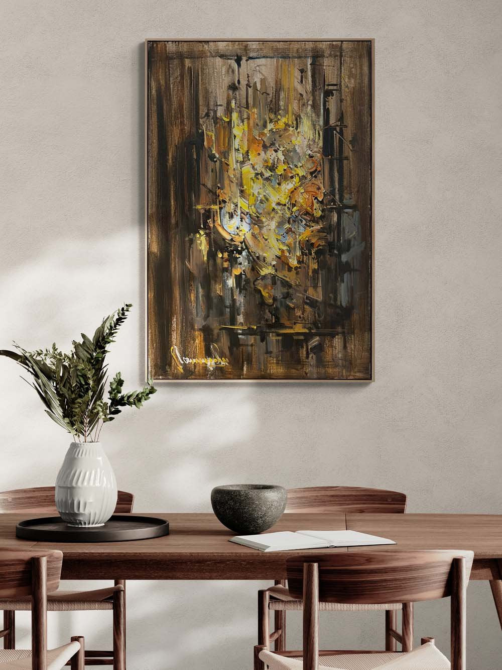 Frekanslar Arasında Yağlı Boya Tablosu