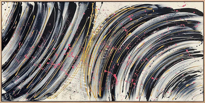 Boşlukta Ritim Yağlı Boya Tablosu