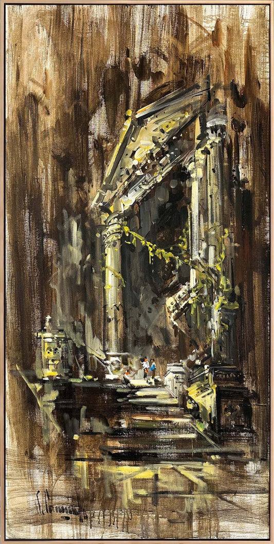 Eski Şehir, Yeni Bakış Yağlı Boya Tablosu