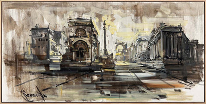 Zamanın Sessizliği Yağlı Boya Tablosu