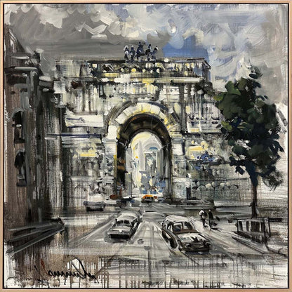 Zamanın Kapısı Yağlı Boya Tablosu