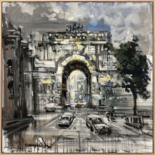 Zamanın Kapısı Yağlı Boya Tablosu