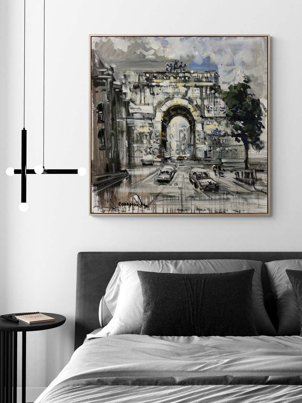 Zamanın Kapısı Yağlı Boya Tablosu