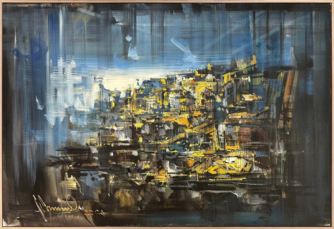 Düşlerin Ritmi Yağlı Boya Tablosu