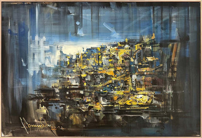 Düşlerin Ritmi Yağlı Boya Tablosu