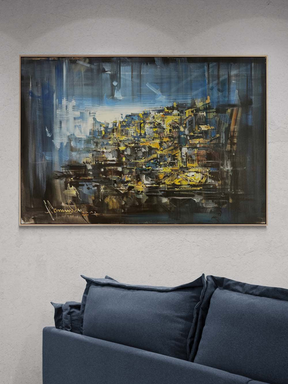 Düşlerin Ritmi Yağlı Boya Tablosu